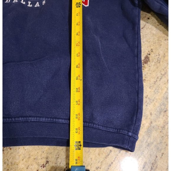 Vintage Size M L ? Planet Hollywood Dallas Sweatshirt Blue Red Embroidered - Picture 5 of 14